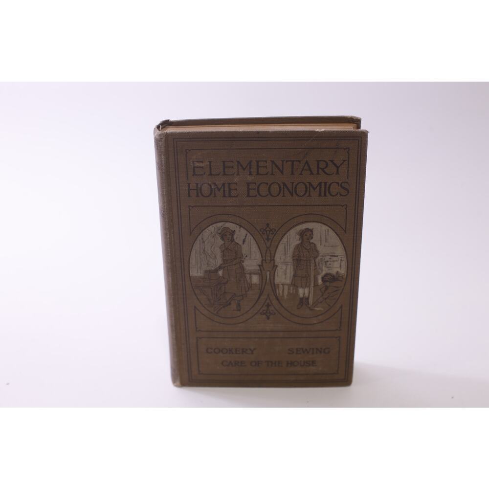 Elementary Home Economics 1922, Cookery, Sewing, House, Antique ~ 251227-WH 1300